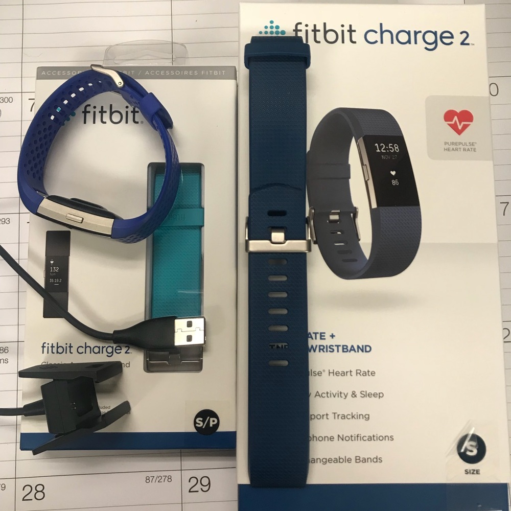 Fitbit Charge 2 HR Fitness Wristband Small